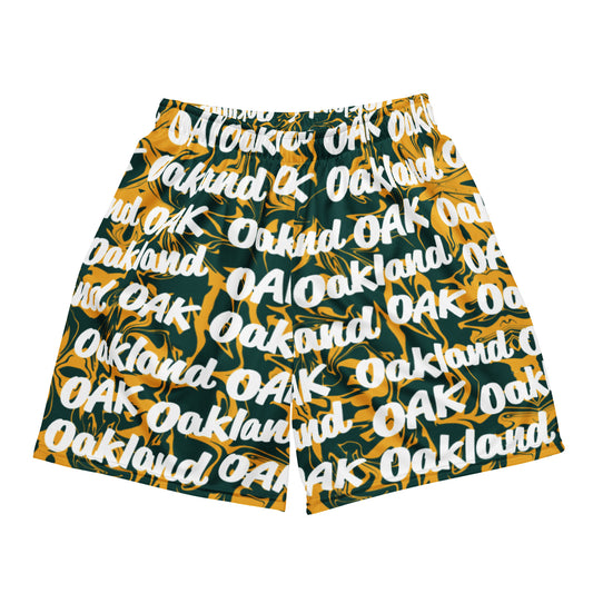 Oakland Athletics All-Over Team Color Mesh Shorts