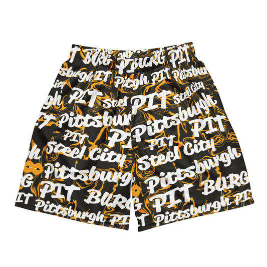 Pittsburgh Pirates All-Over Team Color Mesh Shorts