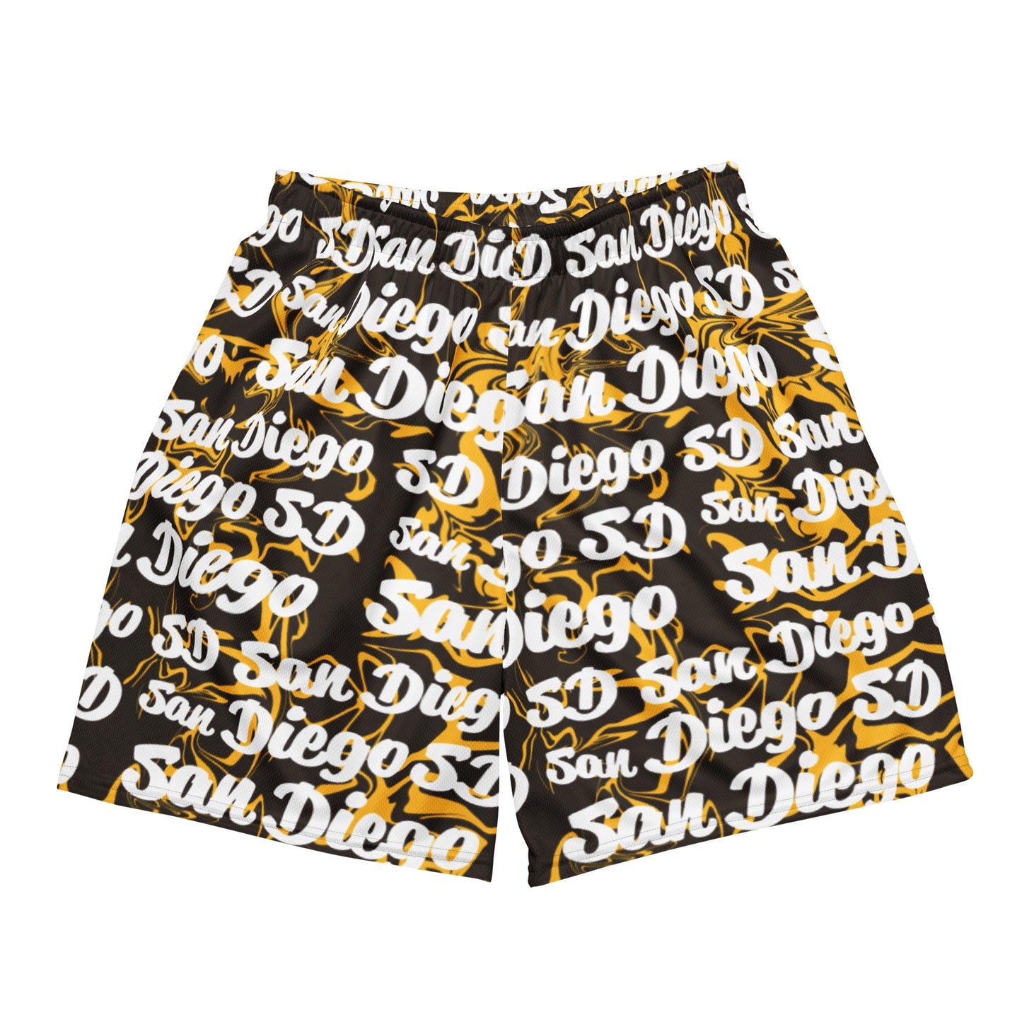 San Diego Padres All-Over Team Color Mesh Shorts