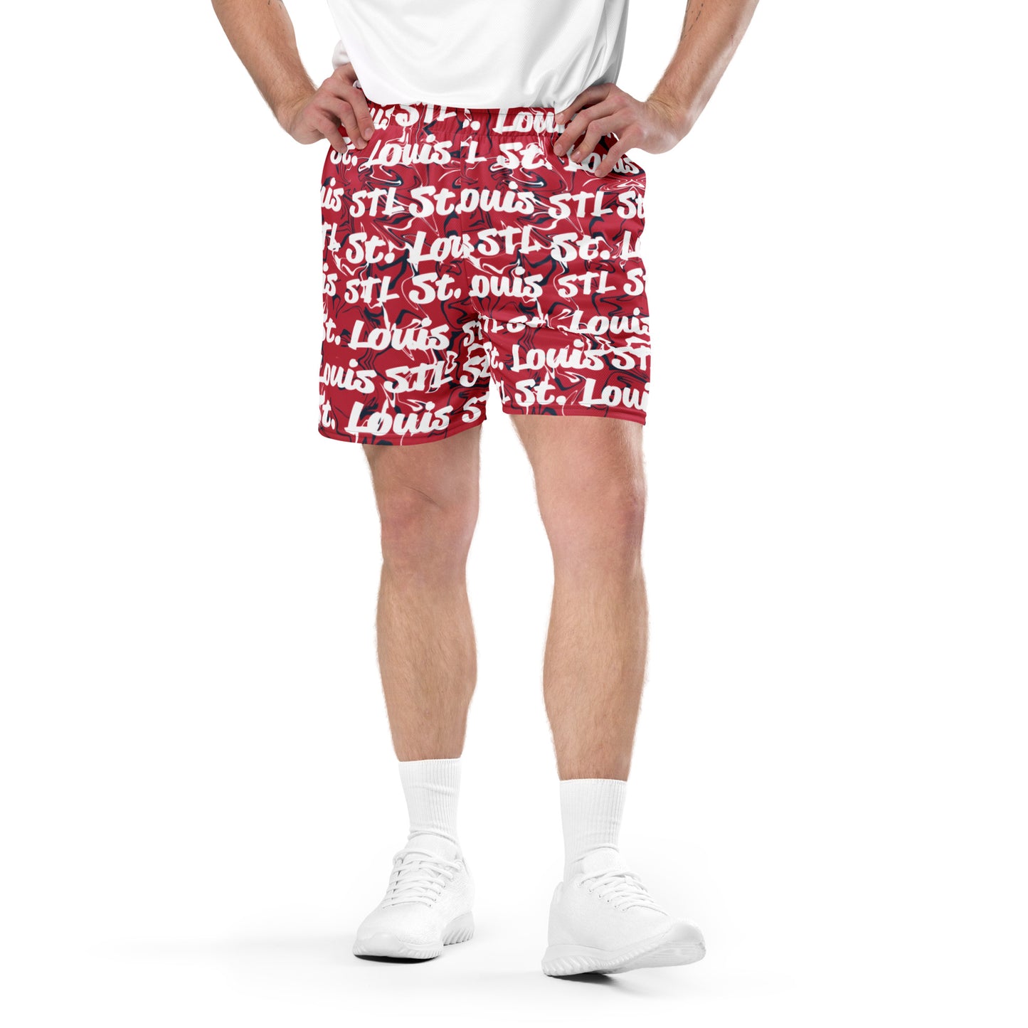 St. Louis Cardinals All-Over Team Color Mesh Shorts