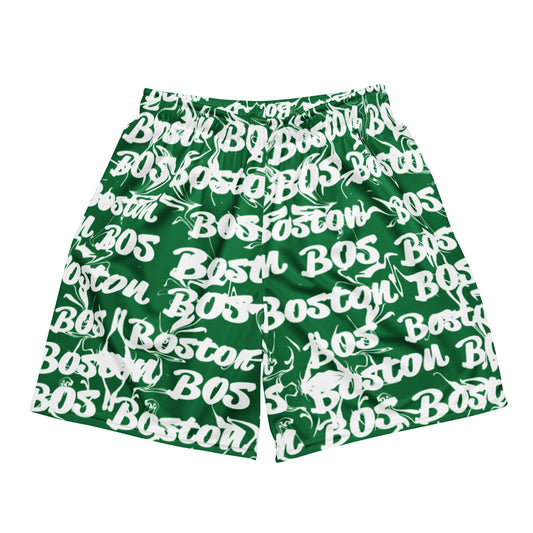 Boston Celtics All-Over Team Color Mesh Shorts