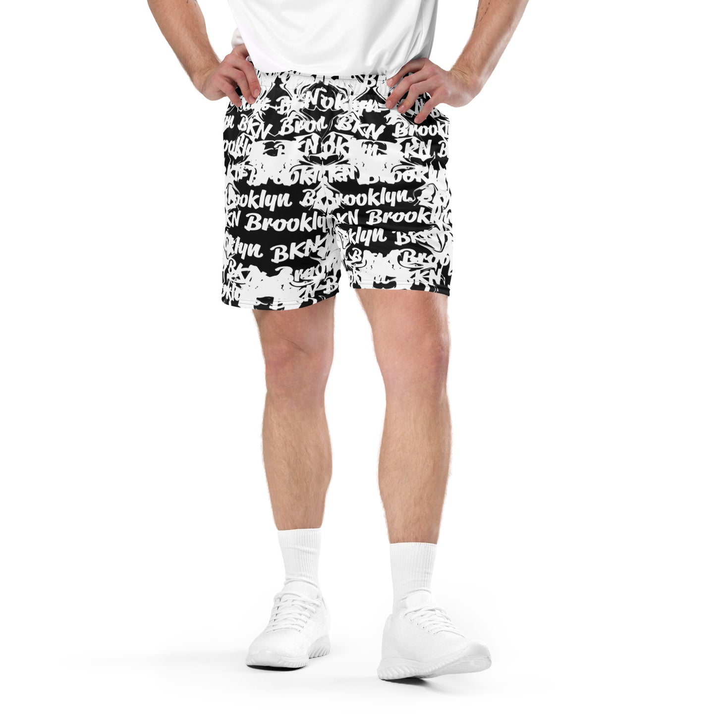 Brooklyn Nets All-Over Team Color Mesh Shorts