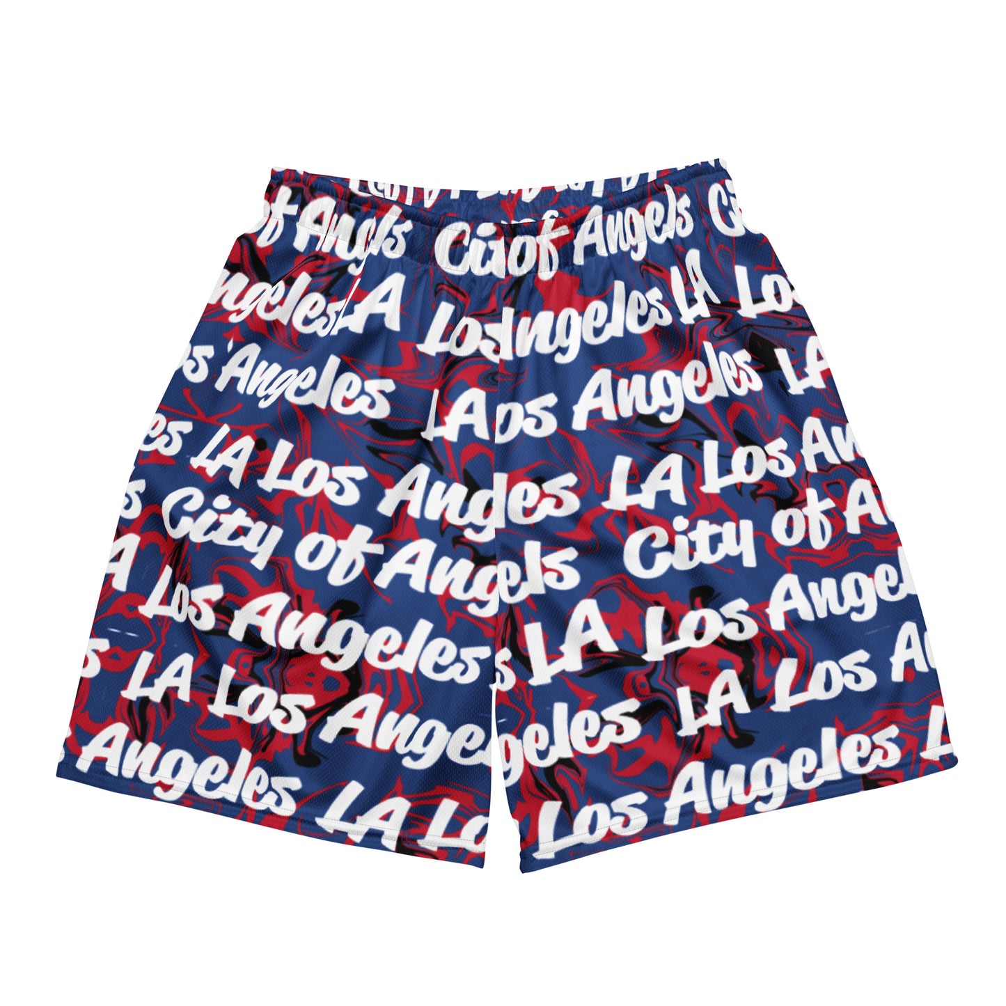 Los Angeles Clippers All-Over Team Color Mesh Shorts