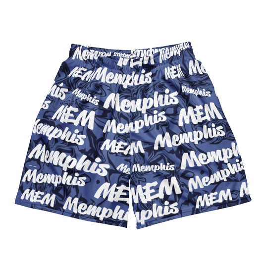 Memphis Grizzlies All-Over Team Color Mesh Shorts