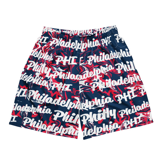 Philadelphia 76ers All-Over Team Color Mesh Shorts