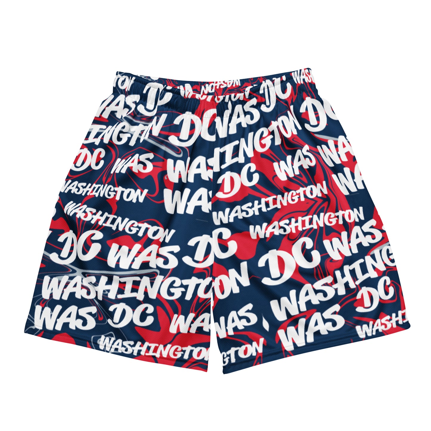 Washington Wizards All-Over Team Color Mesh Shorts