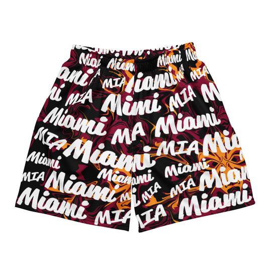 Miami Heat All-Over Team Color Mesh Shorts