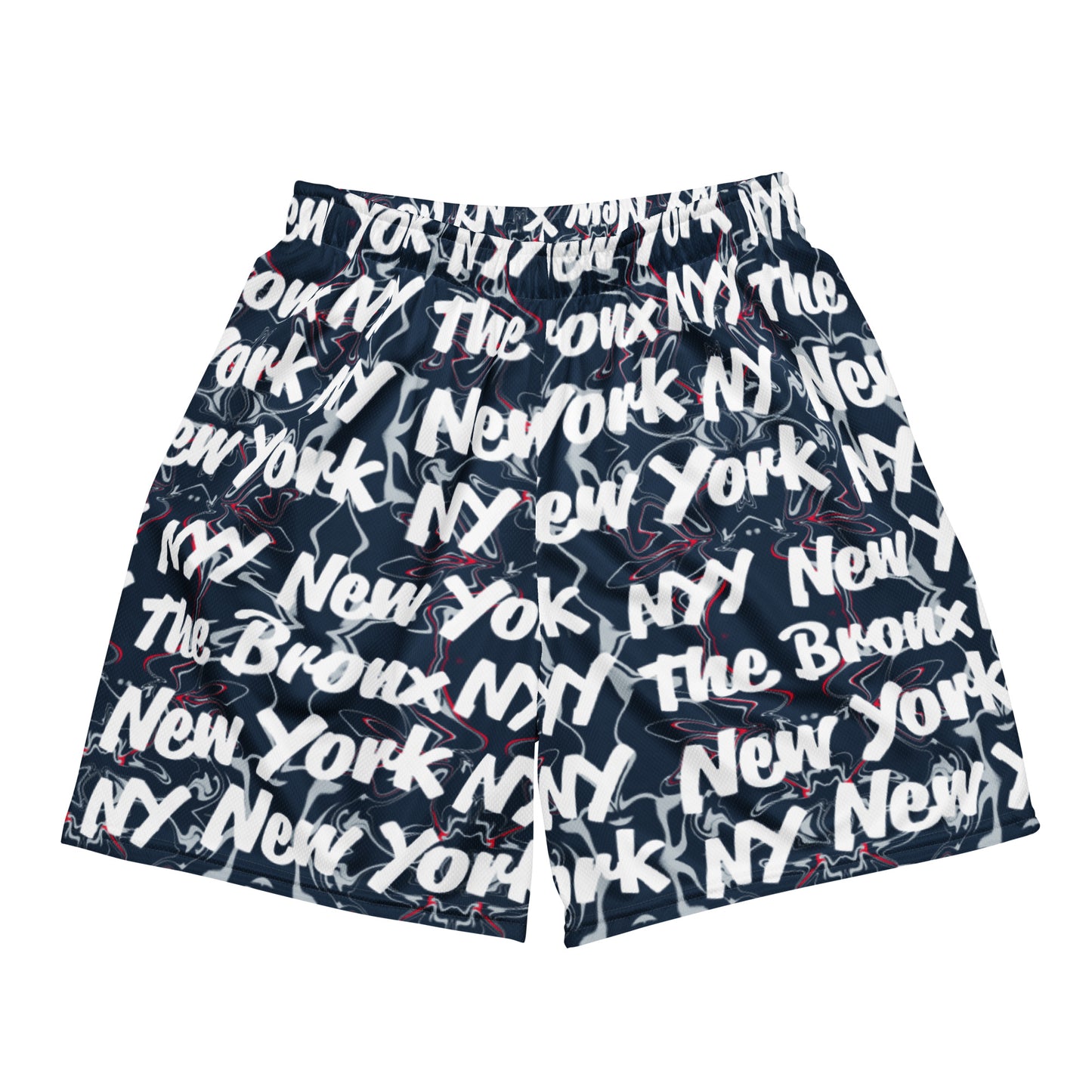 NY Bronx Baseball Custom Mesh Shorts