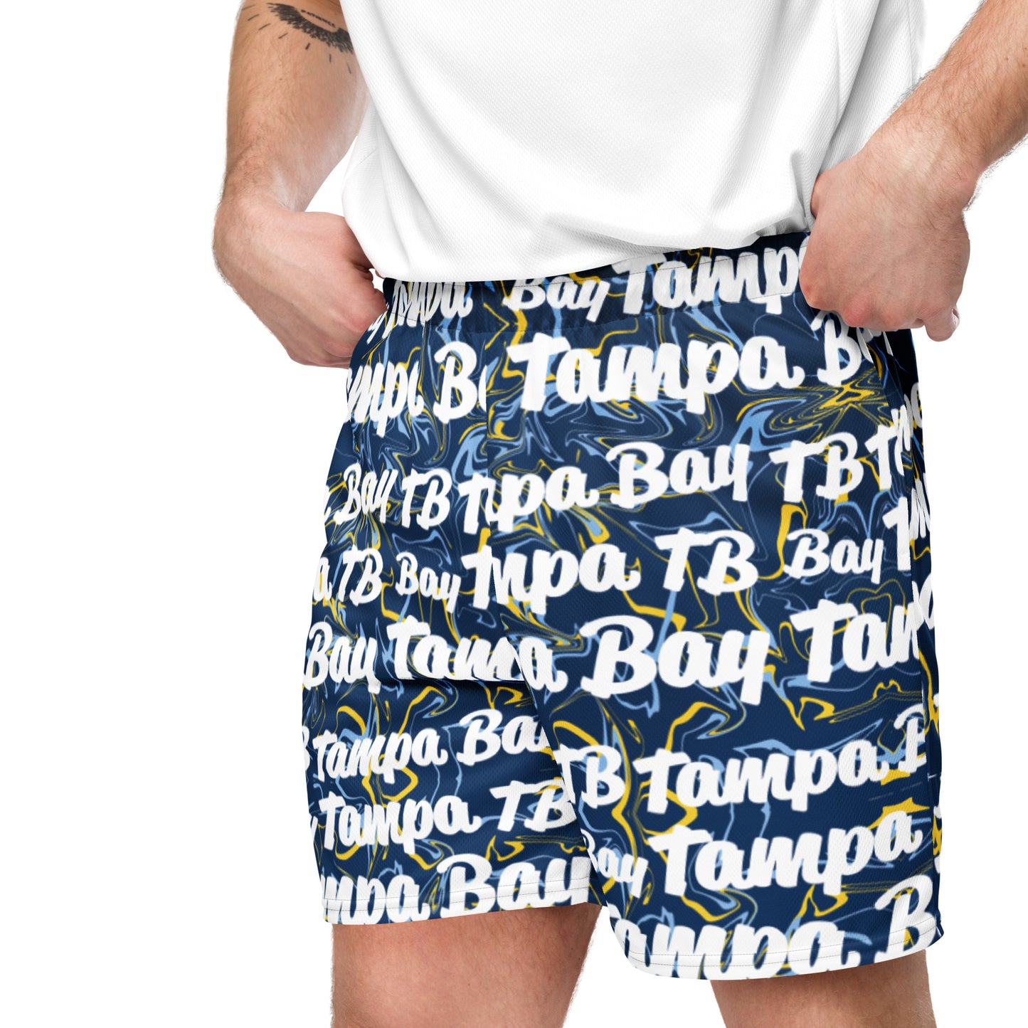 Tampa Bay Rays Custom Mesh Shorts