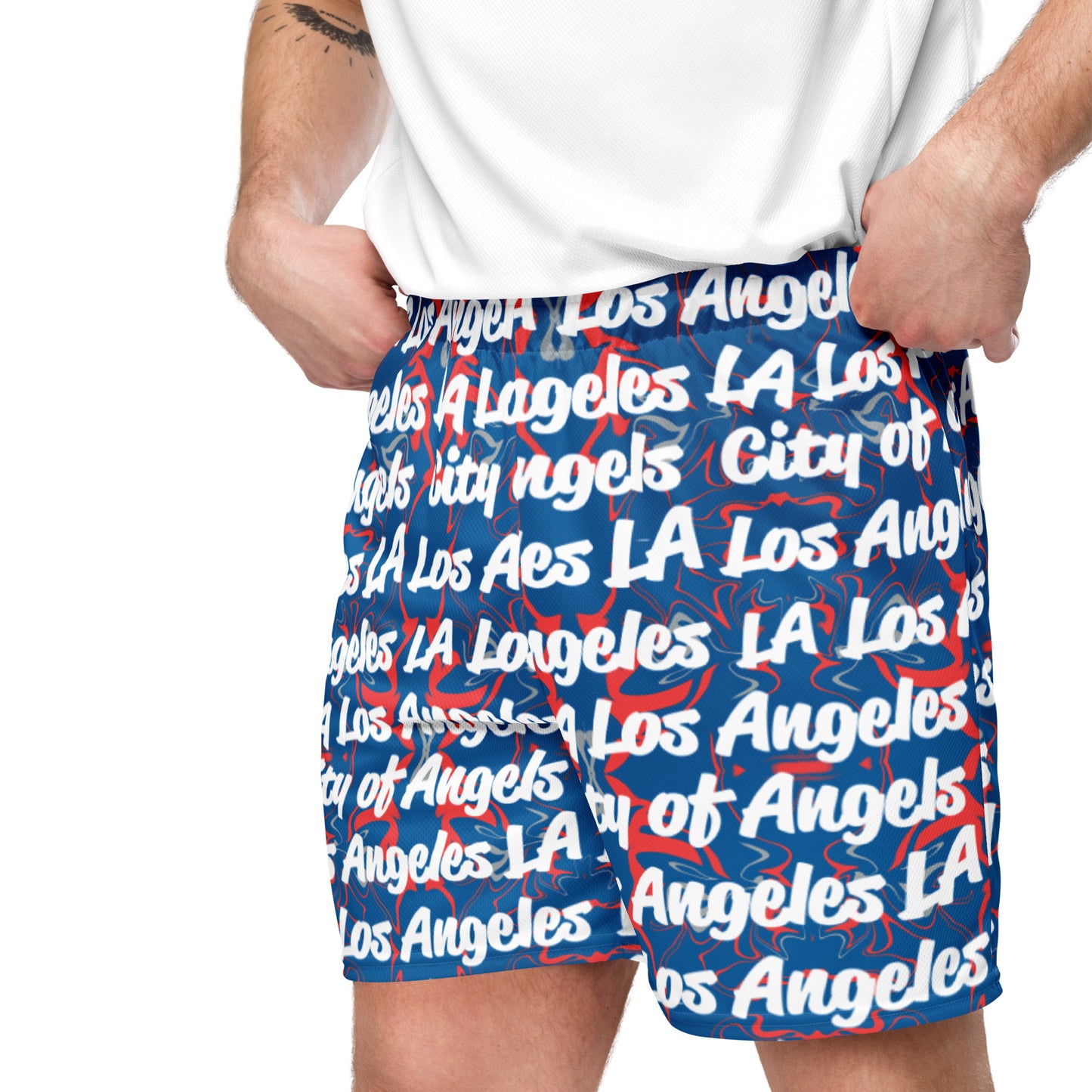 Los Angeles Dodgers Custom Mesh Shorts