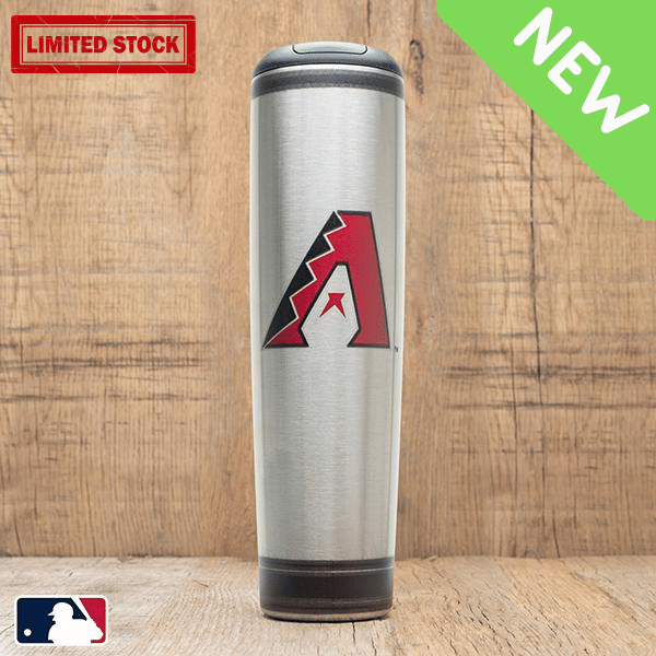 Arizona Diamondbacks Metal Dugout Mug | Stainless Steel Baseball Bat Mug
