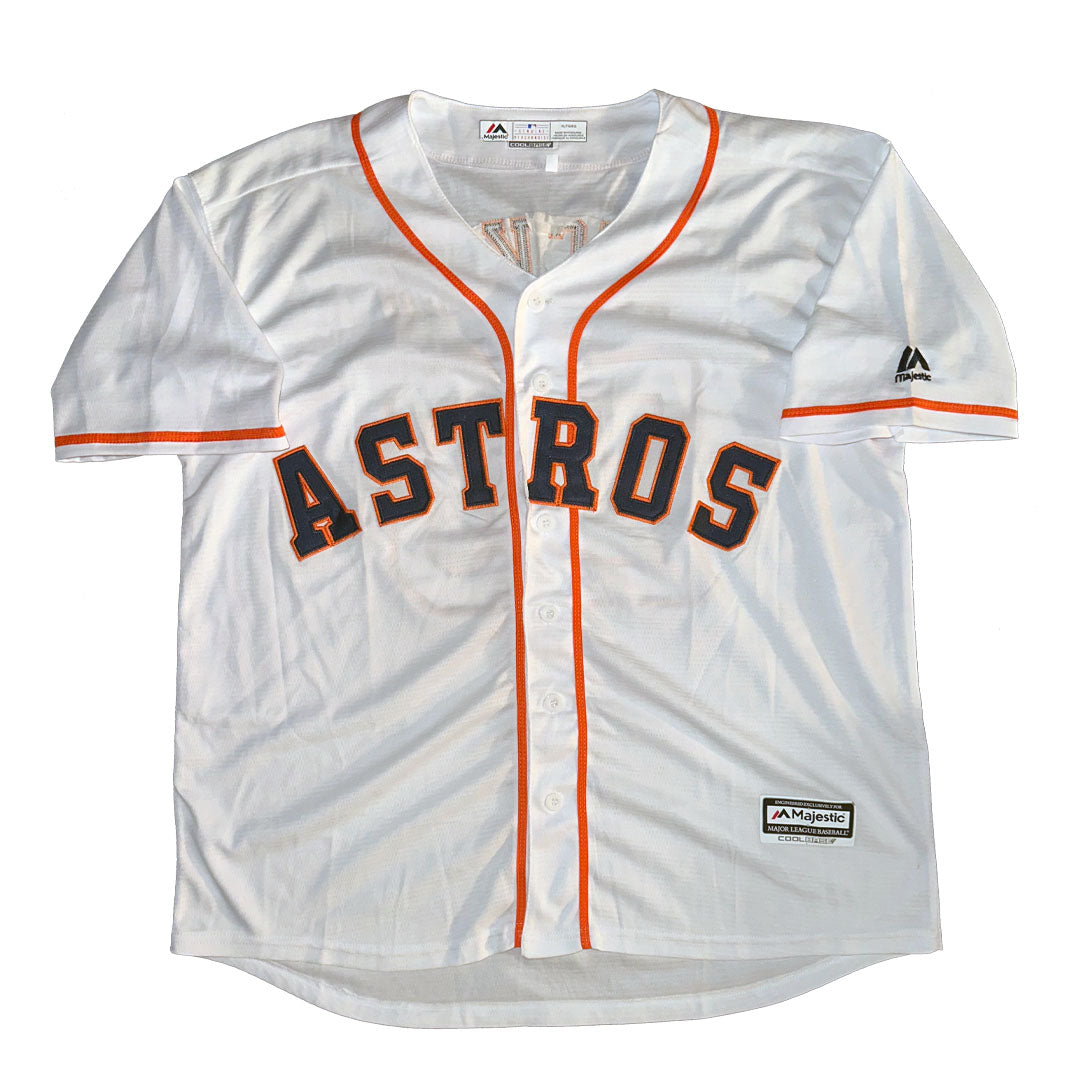 Framber Valdez Autographed Houston Astros Jersey JSA COA World Series Champs