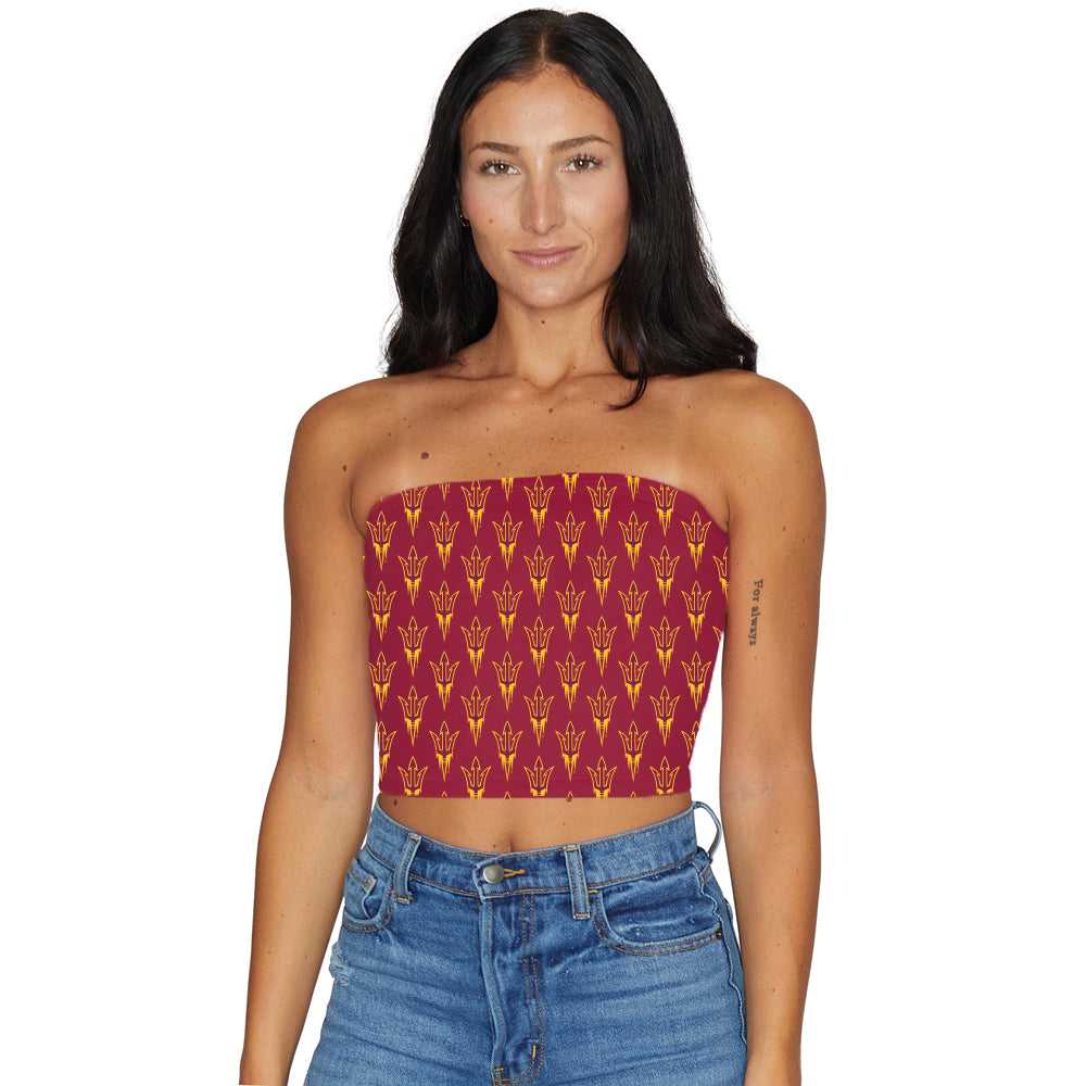 Arizona State ASU All Over Tube Top