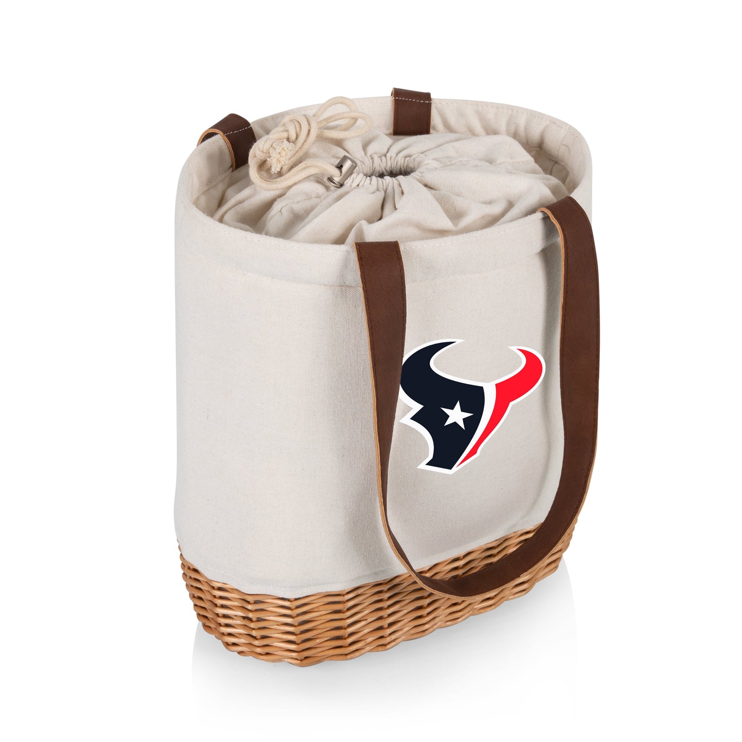 Houston Texans - Pico Willow and Canvas Lunch Basket