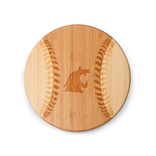 Washington State Cougars - Home Run! Baseball Cutting Board & Serving Tray