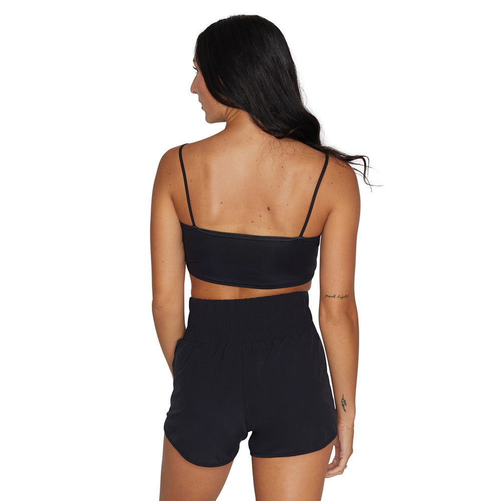 Cortland Black Spaghetti Tank