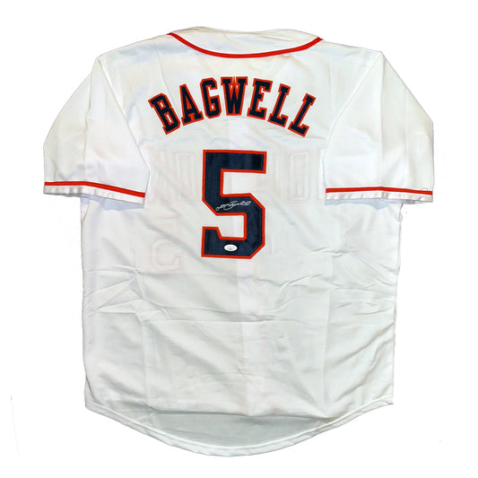 Jeff Bagwell Autographed Houston Astros Jersey JSA COA