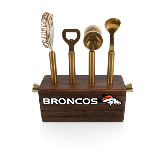 Denver Broncos - Sidecar 5-Piece Bar Tool Set