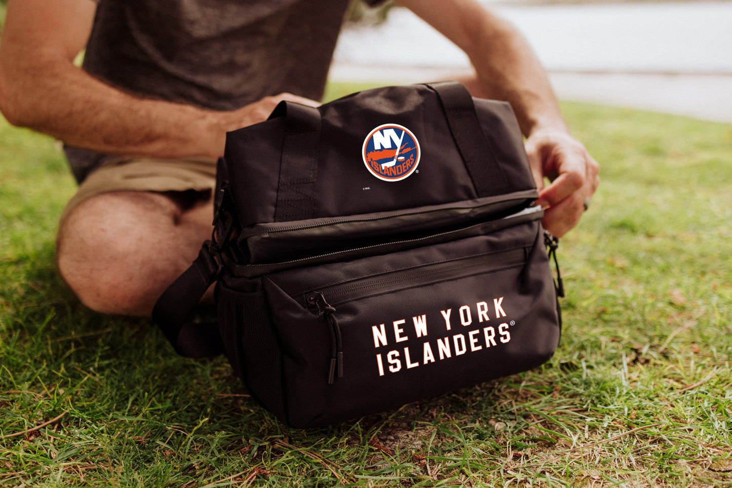 New York Islanders - Tarana Recycled Lunch Bag Cooler with Utensils