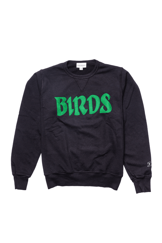 Birds Felt Sweatshirt