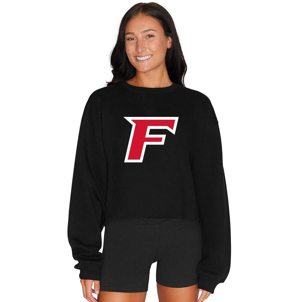 Fairfield Stags Black Crewneck