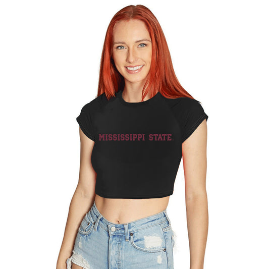 Mississippi State Black Tee