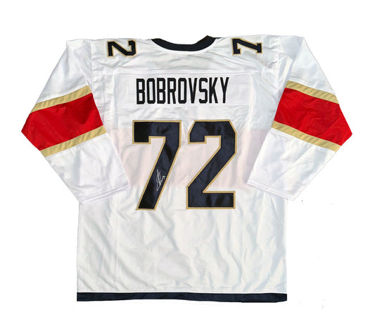 Sergei Bobrovsky Stanley Cup Autographed Custom Florida Panthers Jersey COA!