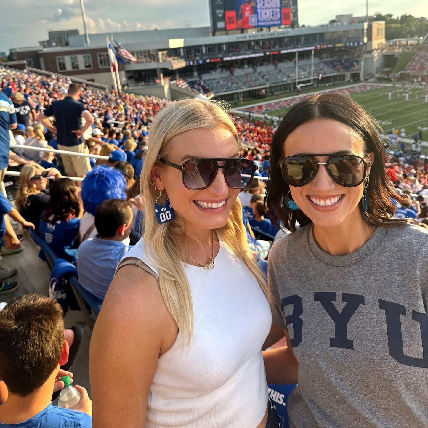 Brigham Young University Metallic Cosmo Cougar Ninas