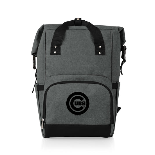 Chicago Cubs - On The Go Roll-Top Backpack Cooler