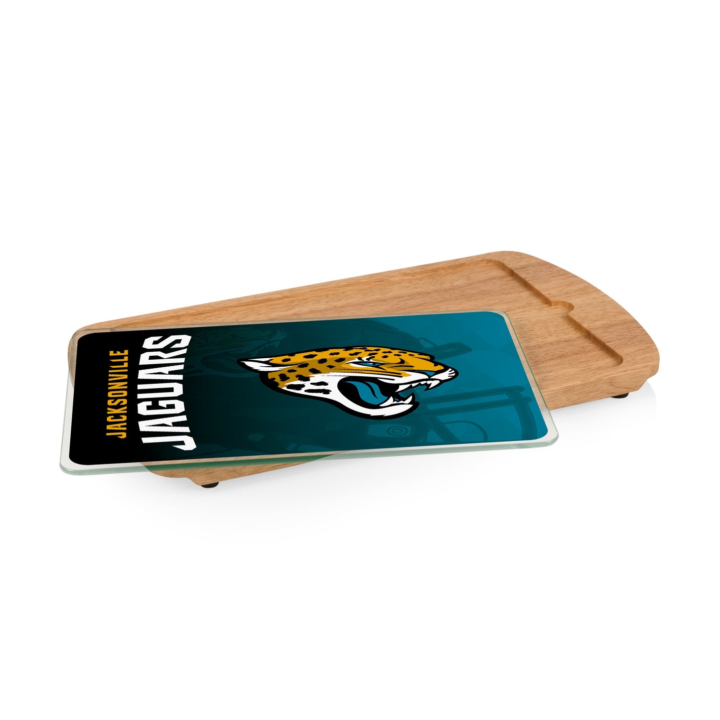 Jacksonville Jaguars - Billboard Glass Top Serving Tray