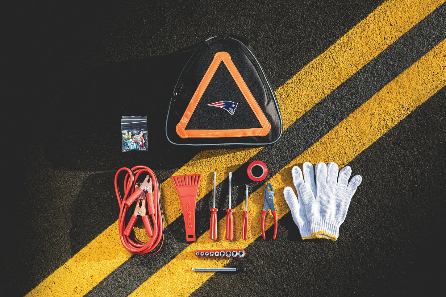 New England Patriots - Roadside Emergency Car Kit