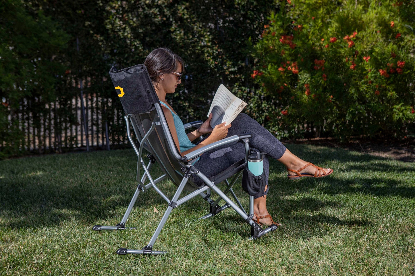 Pittsburgh Pirates - Outdoor Rocking Camp Chair