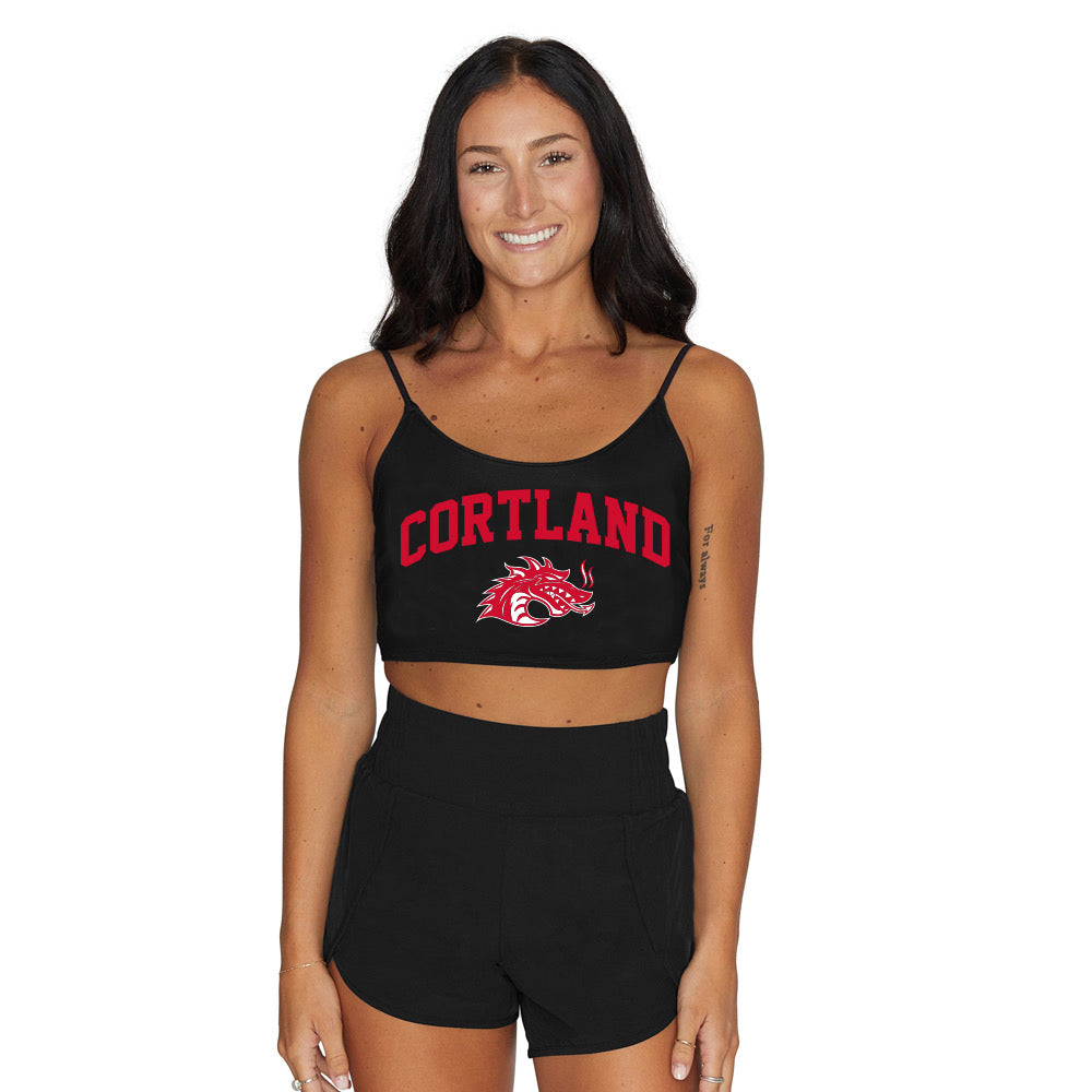 Cortland Black Spaghetti Tank