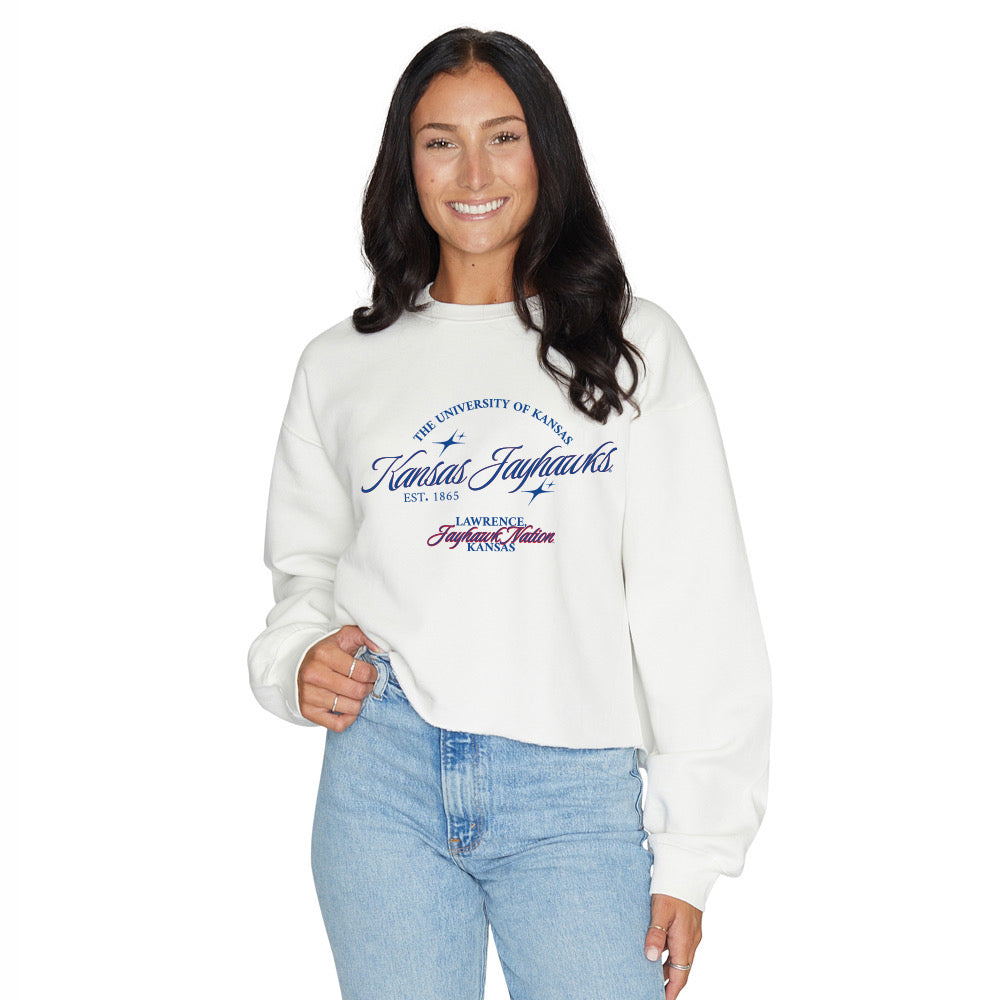 Kansas Jayhawks Nation Crewneck