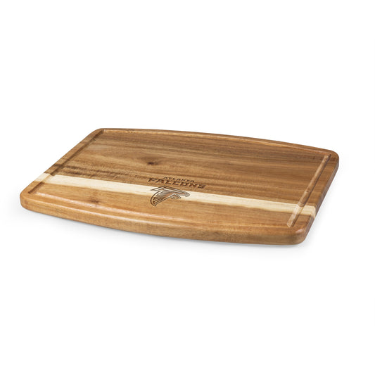 Atlanta Falcons - Ovale Acacia Cutting Board