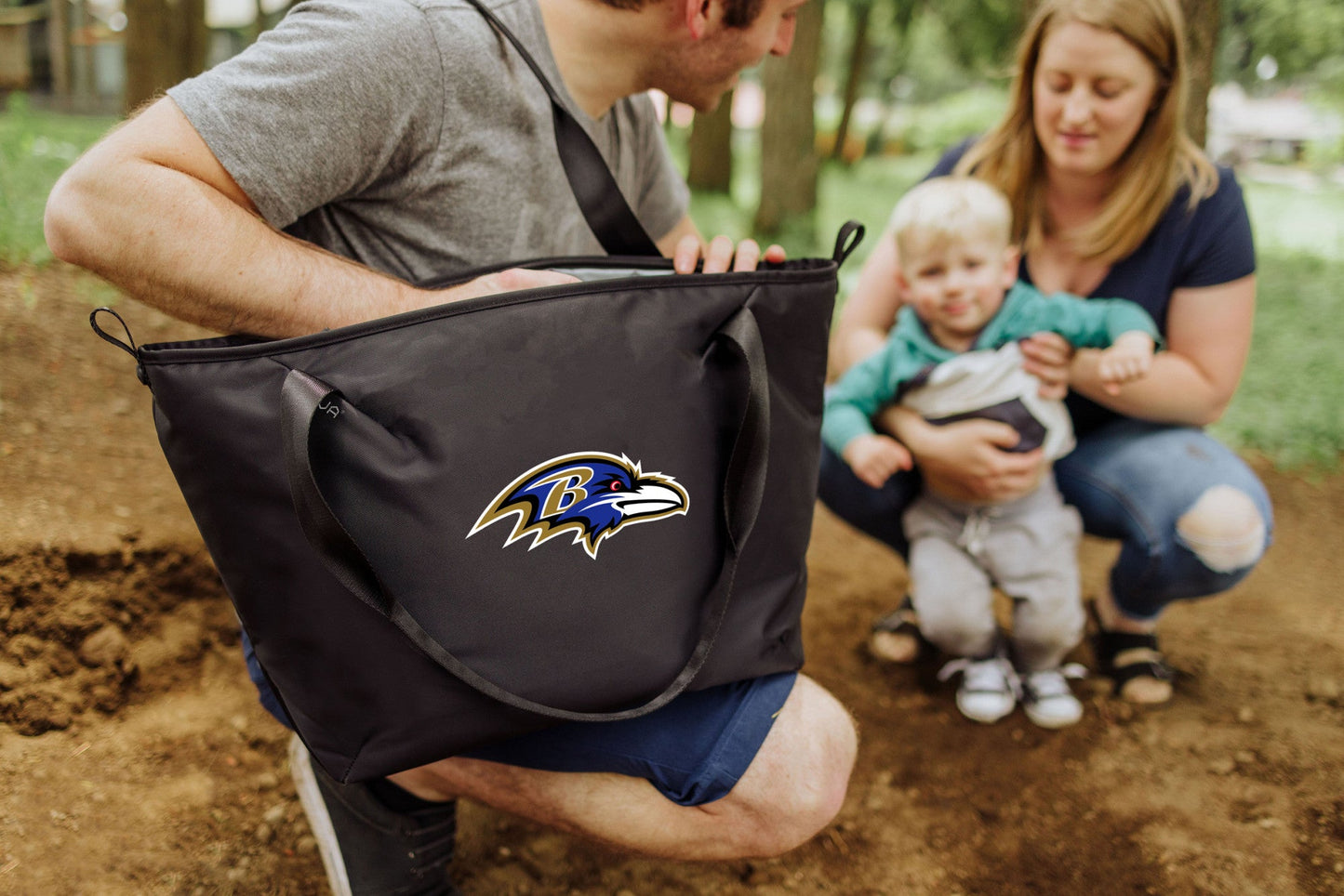 Baltimore Ravens - Tarana Recycled Cooler Tote Bag