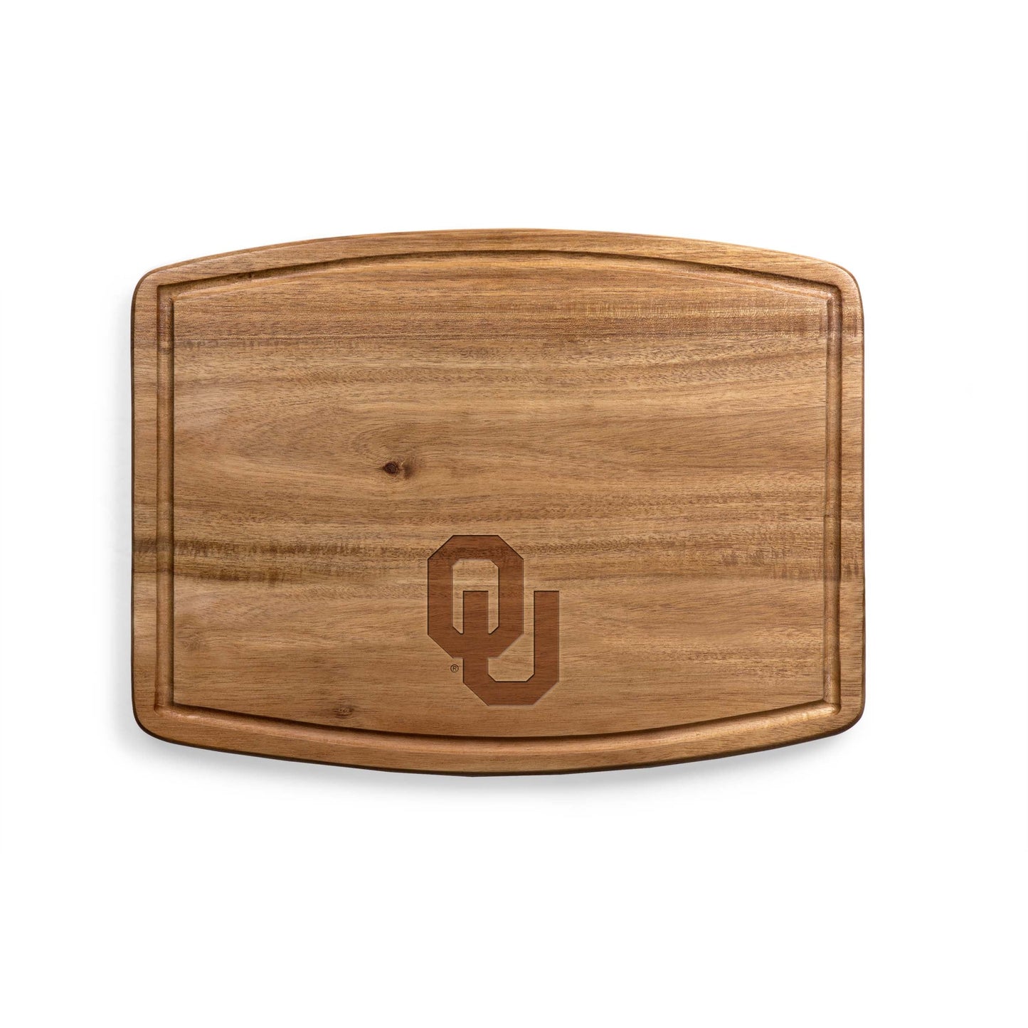 Oklahoma Sooners - Ovale Acacia Cutting Board