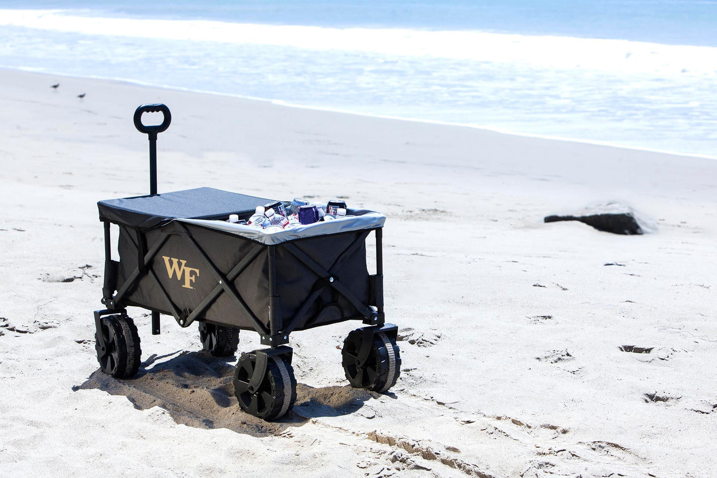 Wake Forest Demon Deacons - Adventure Wagon Elite All-Terrain Portable Utility Wagon