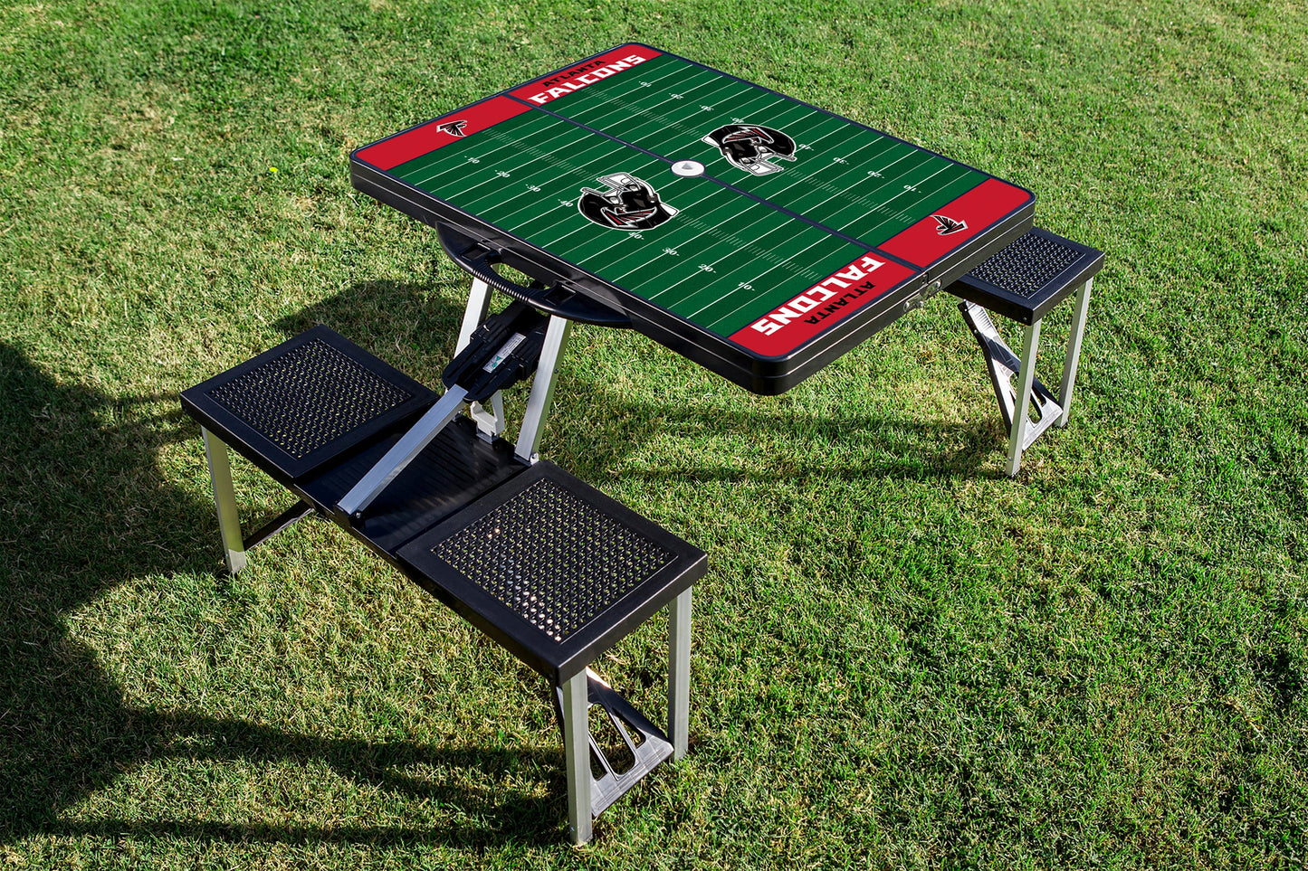 Atlanta Falcons - Picnic Table Portable Folding Table with Seats