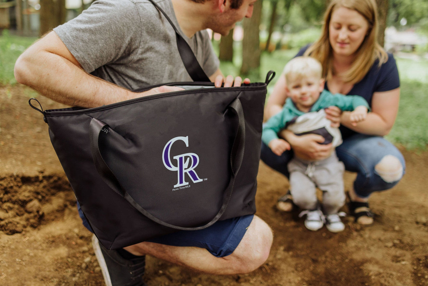 Colorado Rockies - Tarana Recycled Cooler Tote Bag