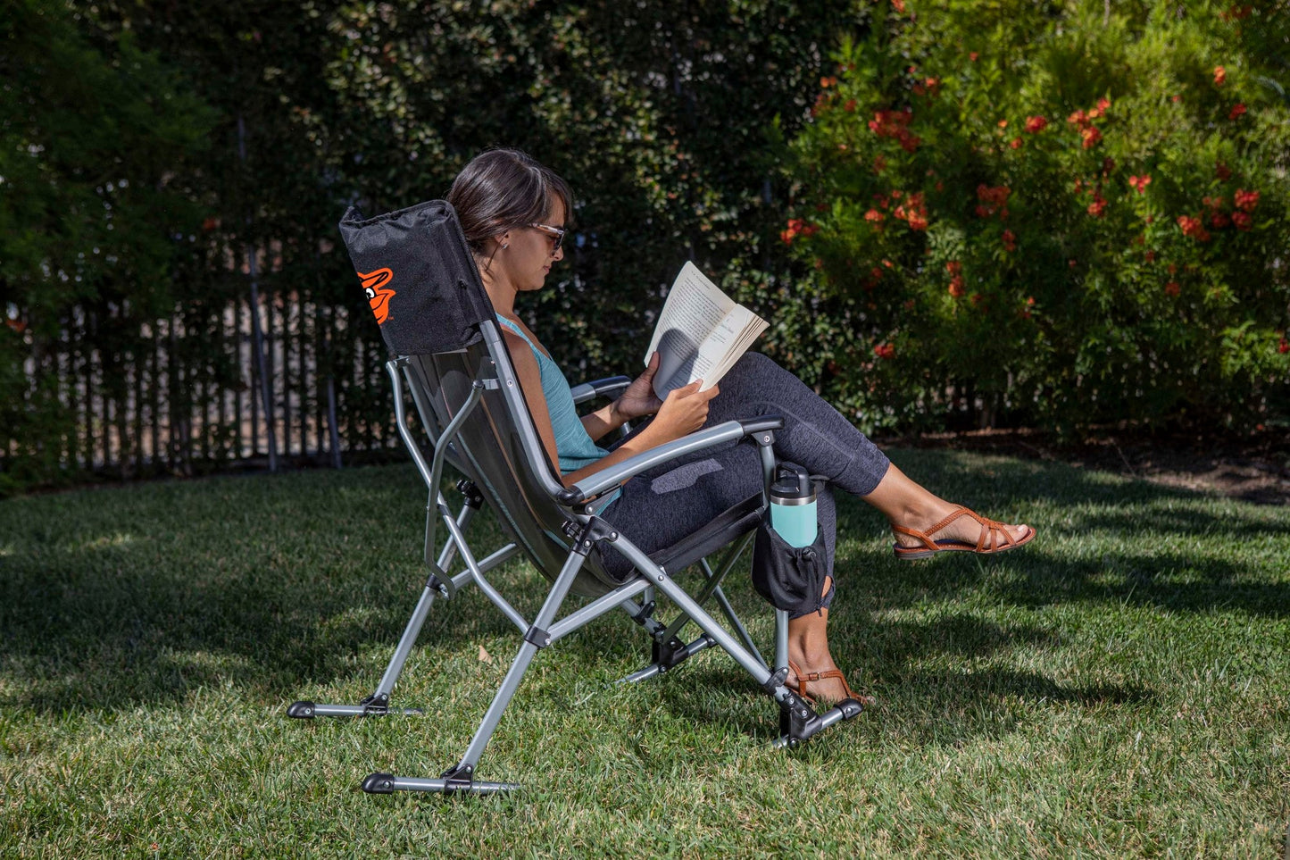 Baltimore Orioles - Outdoor Rocking Camp Chair