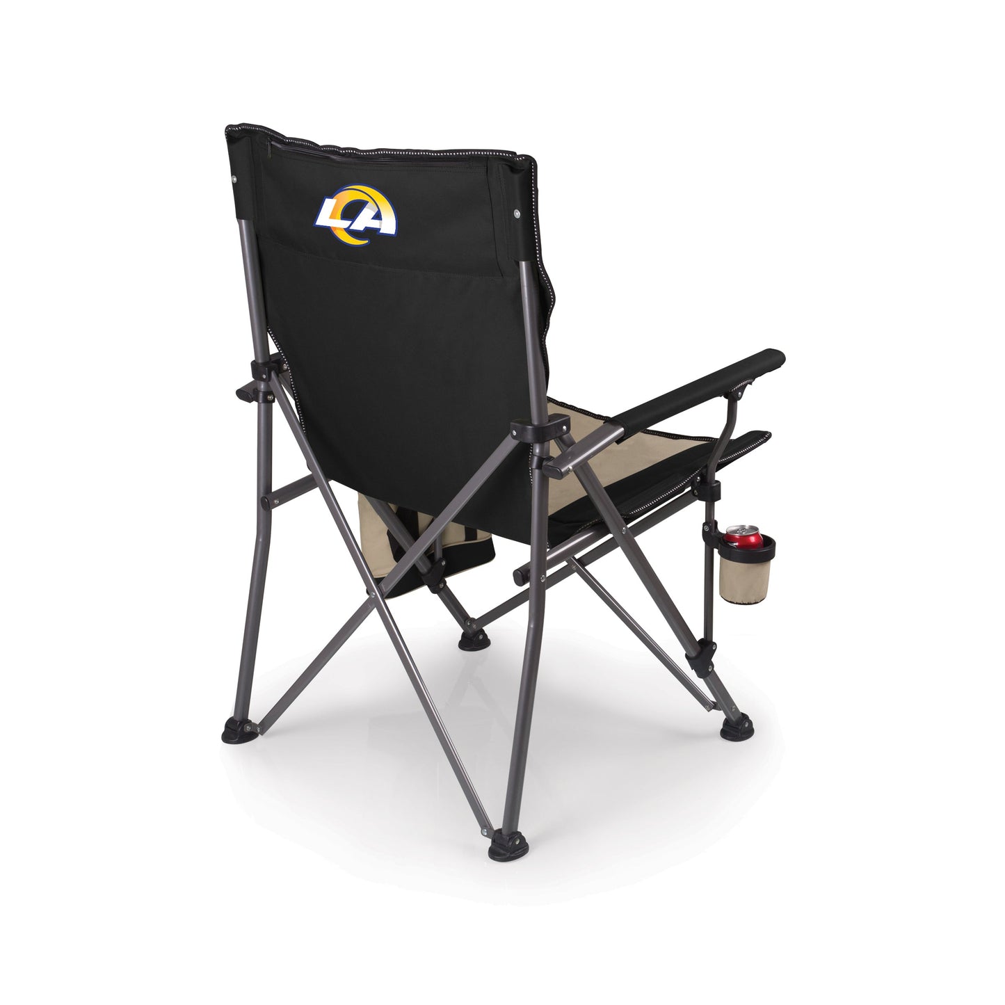 Los Angeles Rams Logo - Big Bear XXL Camping Chair with Cooler