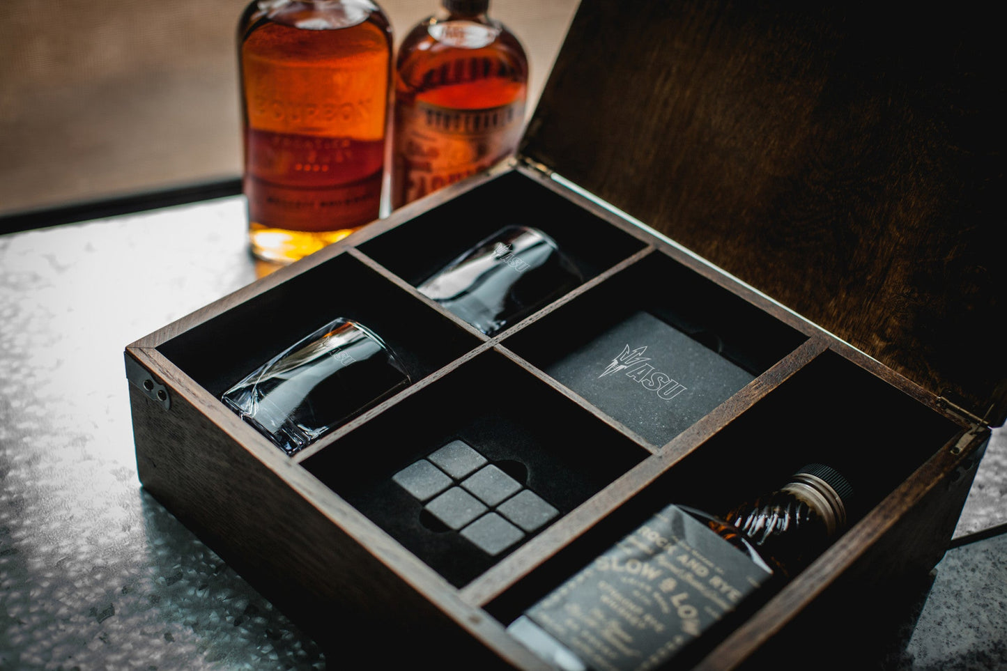 Arizona State Sun Devils - Whiskey Box Gift Set
