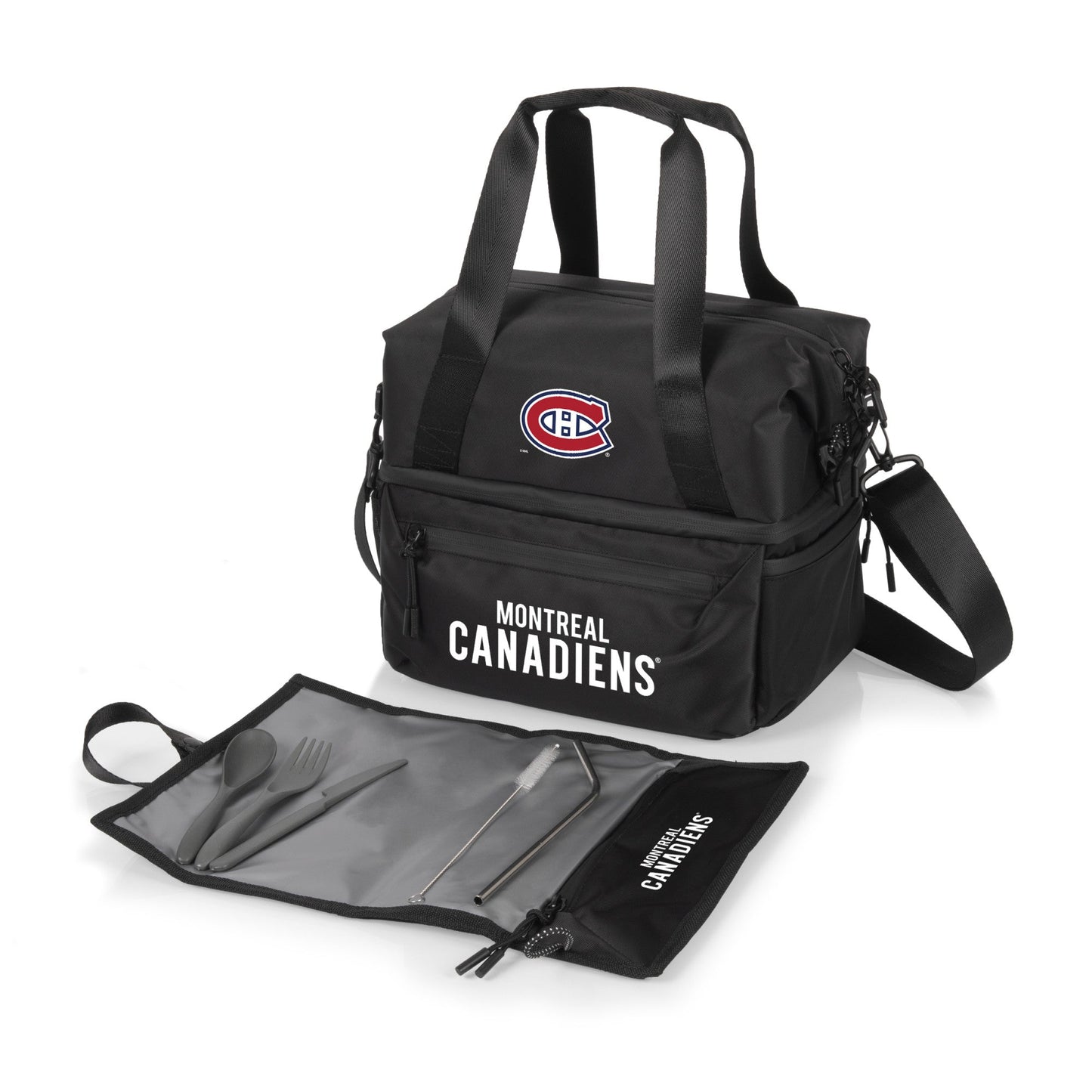 Montreal Canadiens - Tarana Recycled Lunch Bag Cooler with Utensils