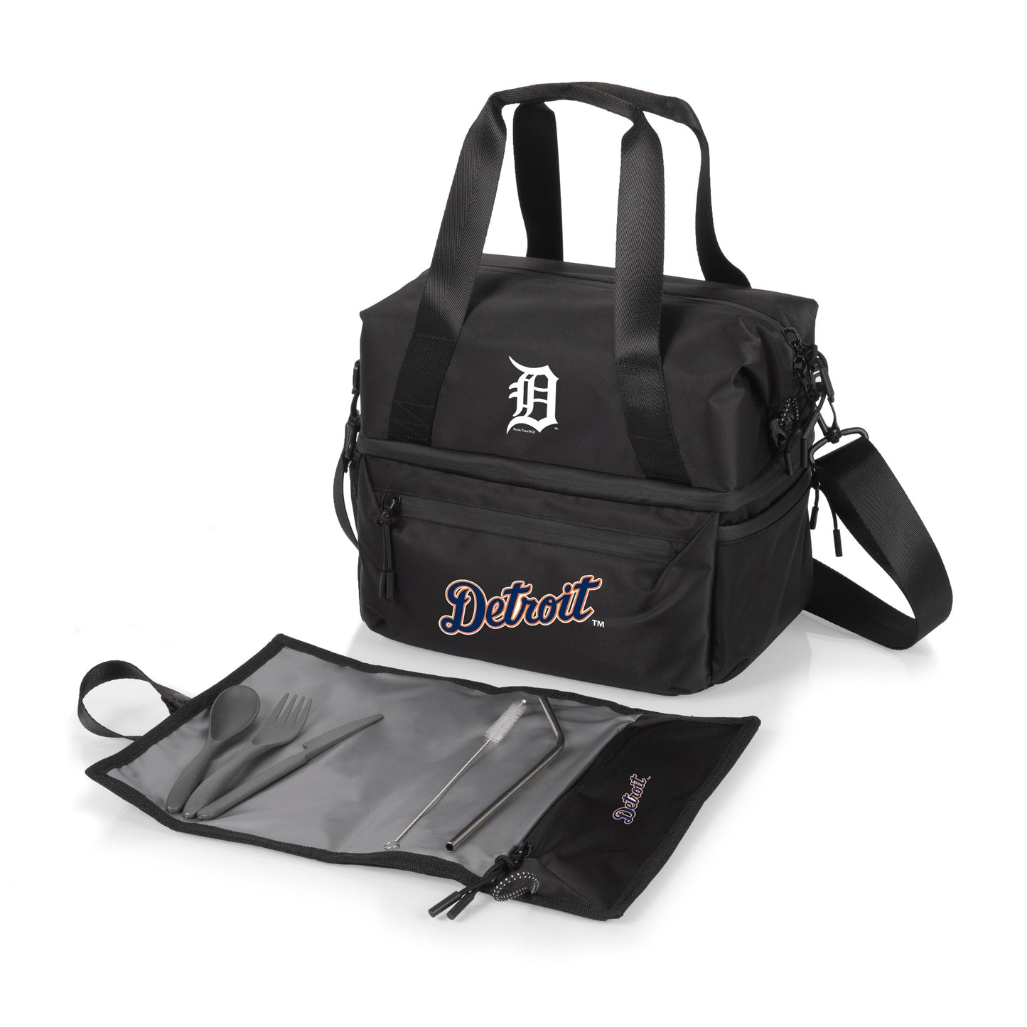 Detroit Tigers - Tarana Recycled Lunch Bag Cooler with Utensils