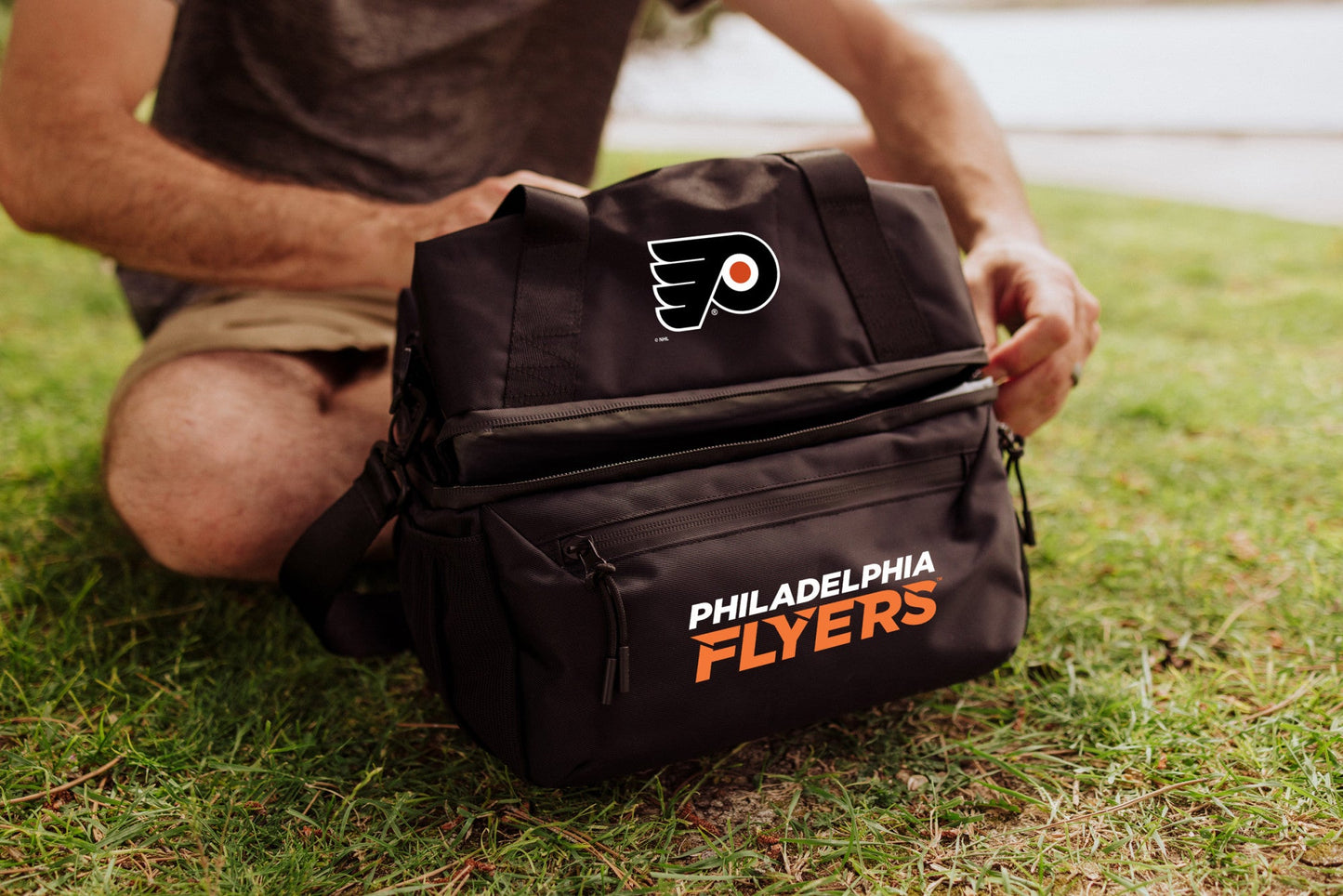 Philadelphia Flyers - Tarana Recycled Lunch Bag Cooler with Utensils
