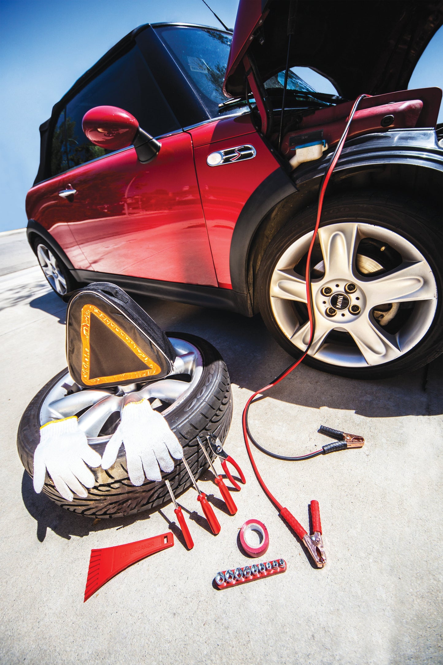 San Diego Padres - Roadside Emergency Car Kit