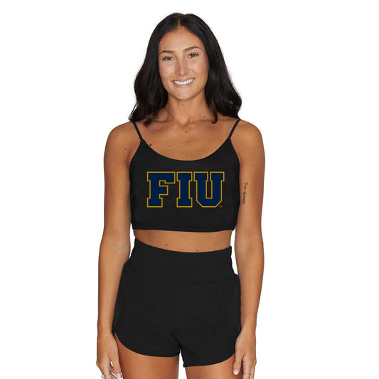 FIU Panthers Black Spaghetti Tank