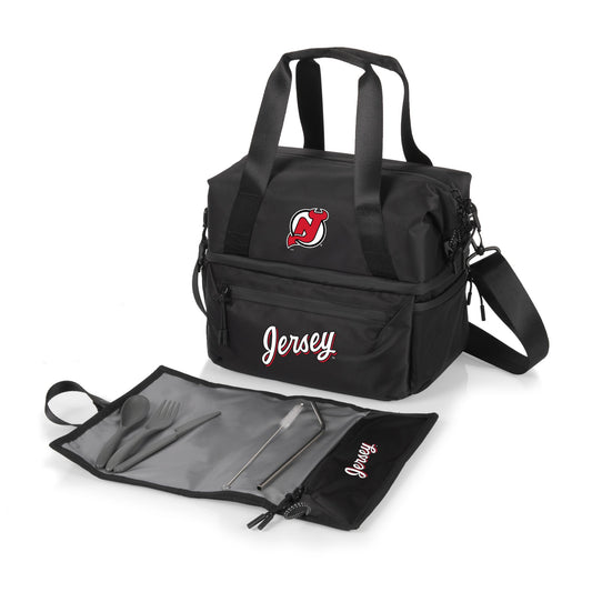 New Jersey Devils - Tarana Recycled Lunch Bag Cooler with Utensils