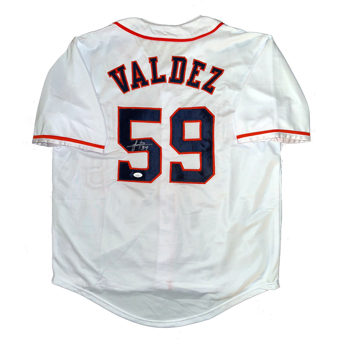 Framber Valdez Autographed Houston Astros Jersey JSA COA